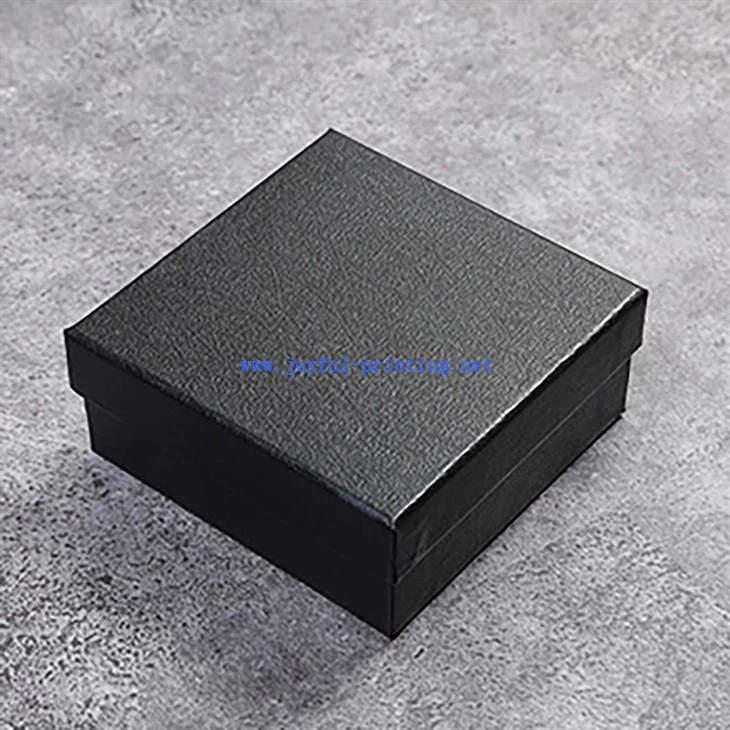 Heaven And Earth Lid Belt Box Black Wallet Box Universal Belt Packaging Cardboard Box